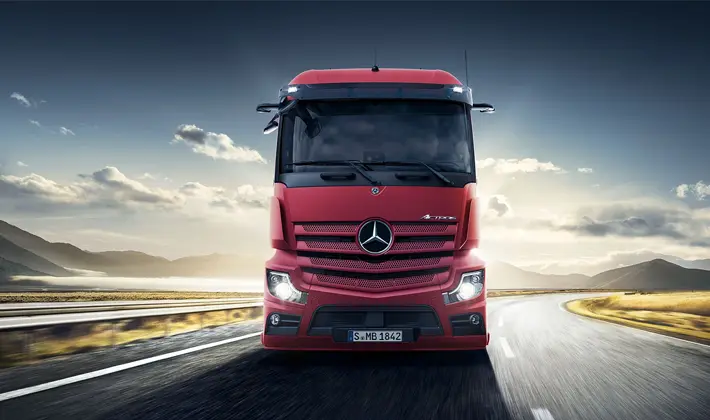 Banniere Mercedes-Benz Actros